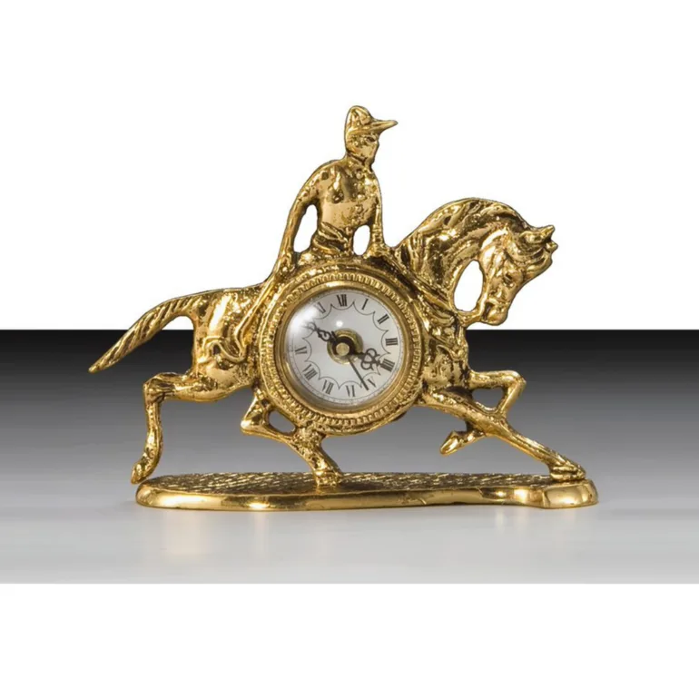 Настільний бронзовий годинник «On a horseback» від Virtus (Іспанія)