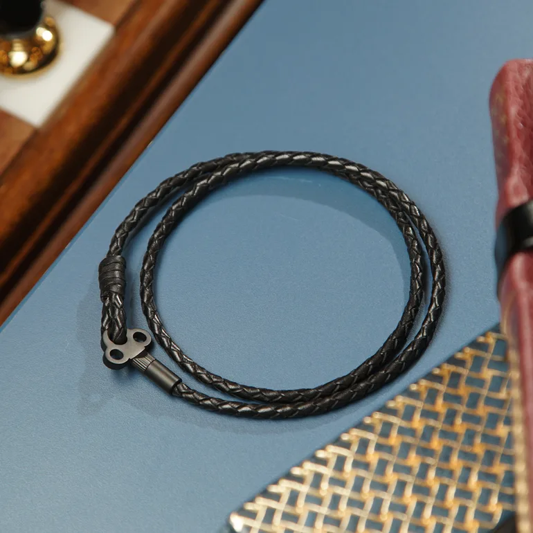 Браслет Skultuna Titanium із натуральної шкіри, розмір M