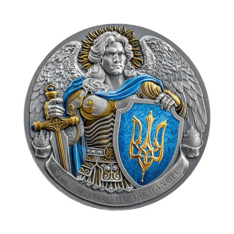 Срібна монета «Архангел Михаїл» — колекційний випуск 2024 року