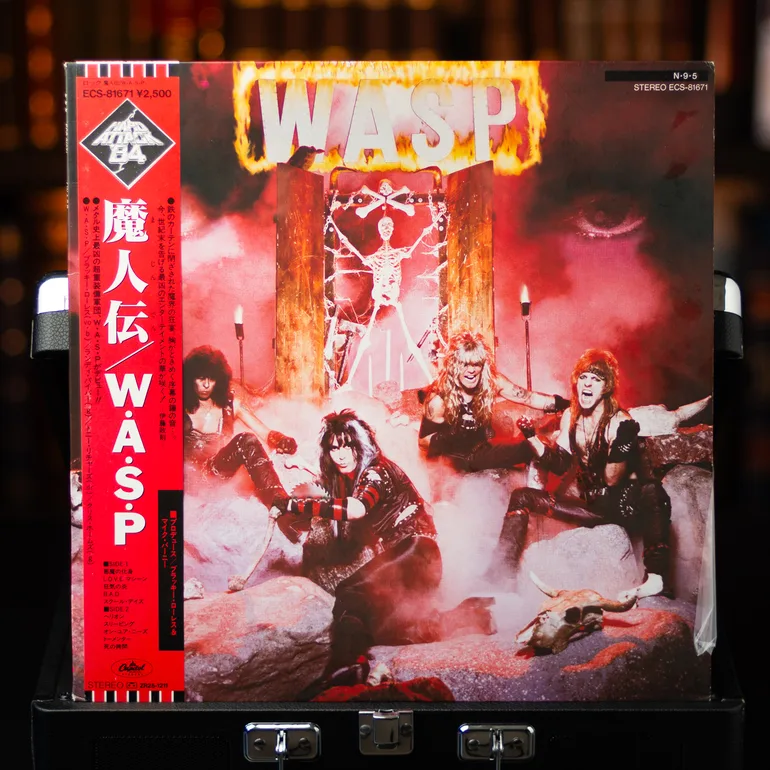 Вінілова платівка W.A.S.P. Japan, видання 1984 року