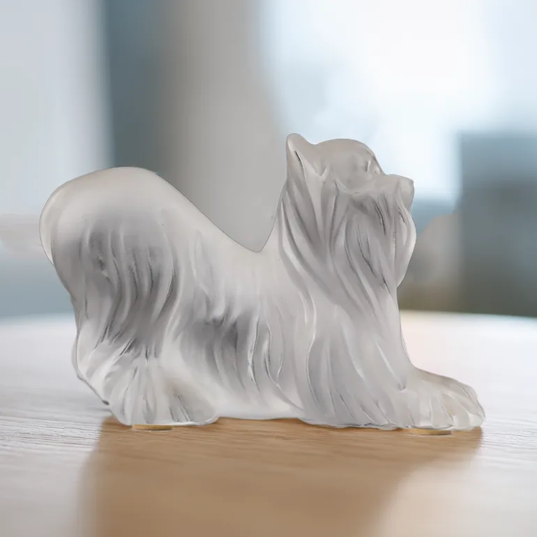 Статуэтка "Йоркшир" из кристалла Lalique (Франция)