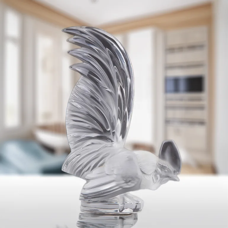 Кристальная статуэтка "Петух" Lalique из Франции