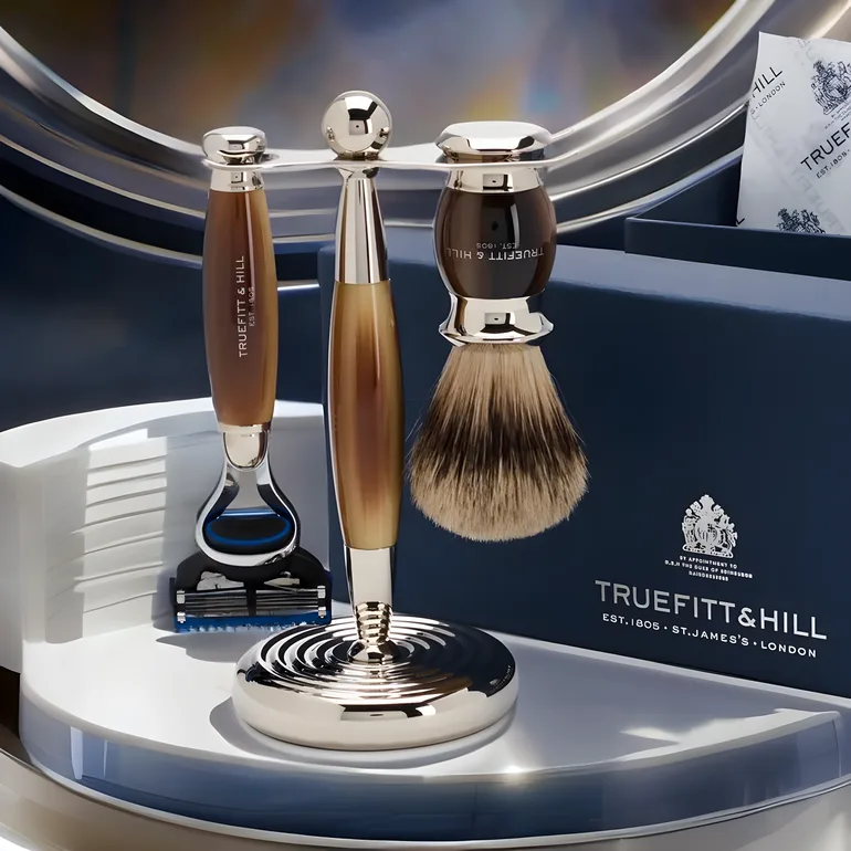 Набор для бритья Truefitt & Hill Edwardian Collection Fusion Horn