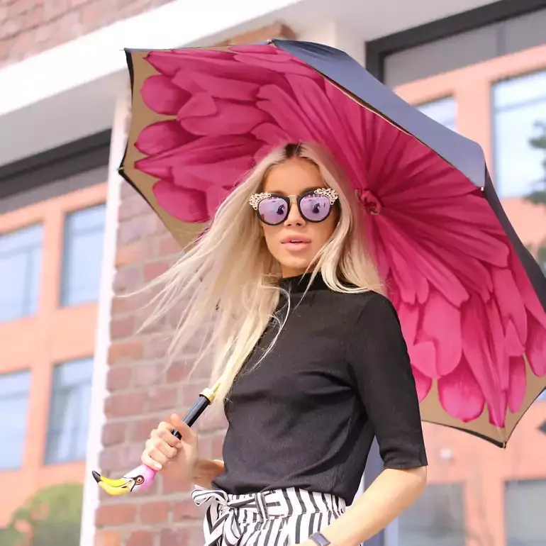 Парасолька Pink flamingo від Pasotti: опис та характеристики