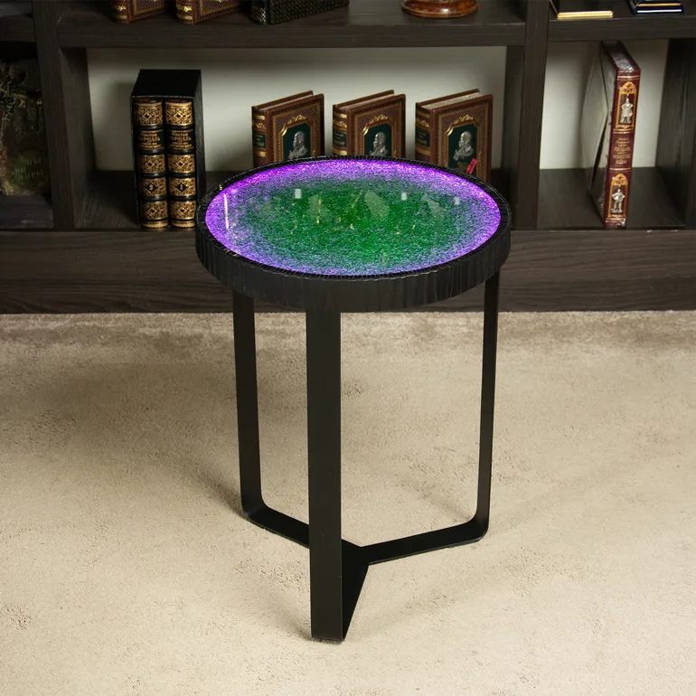 Кофейный столик Northern lights с RGB-подсветкой и пультом управления