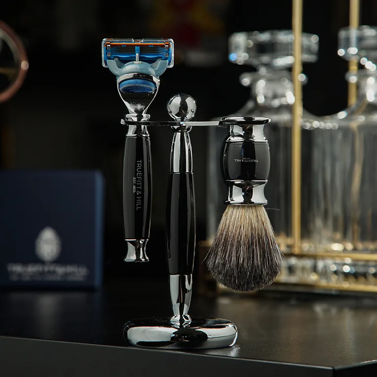 Набори для гоління Truefitt & Hill Edwardian Collection з ебоніту