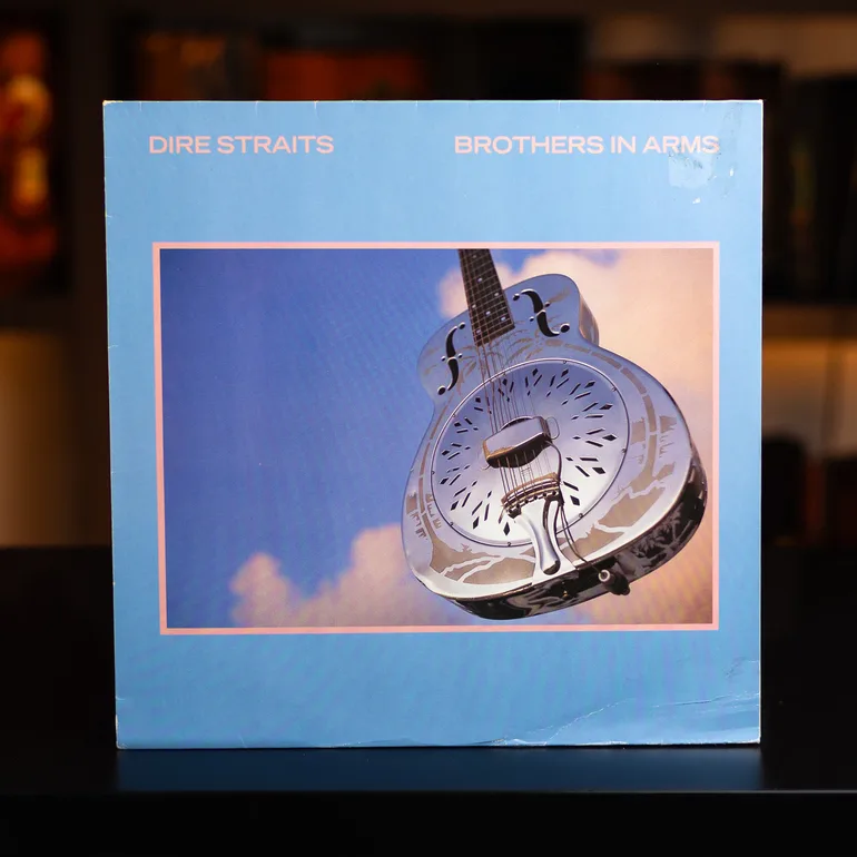 Вінтажна вінілова платівка Dire Straits — Brothers in Arms (1985)