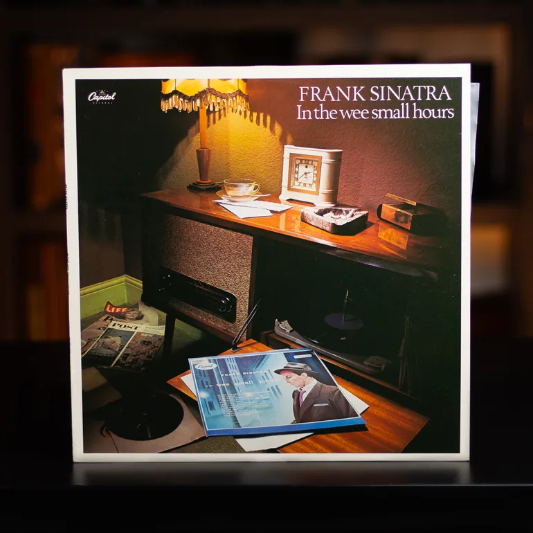 Вінтажна вінілова платівка Frank Sinatra — In the Wee Small Hours (1955)