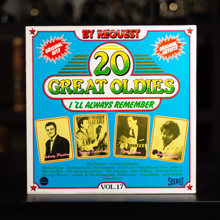 Виниловая пластинка 20 Great Oldies Vol. 17 — коллекционное издание 1982 года