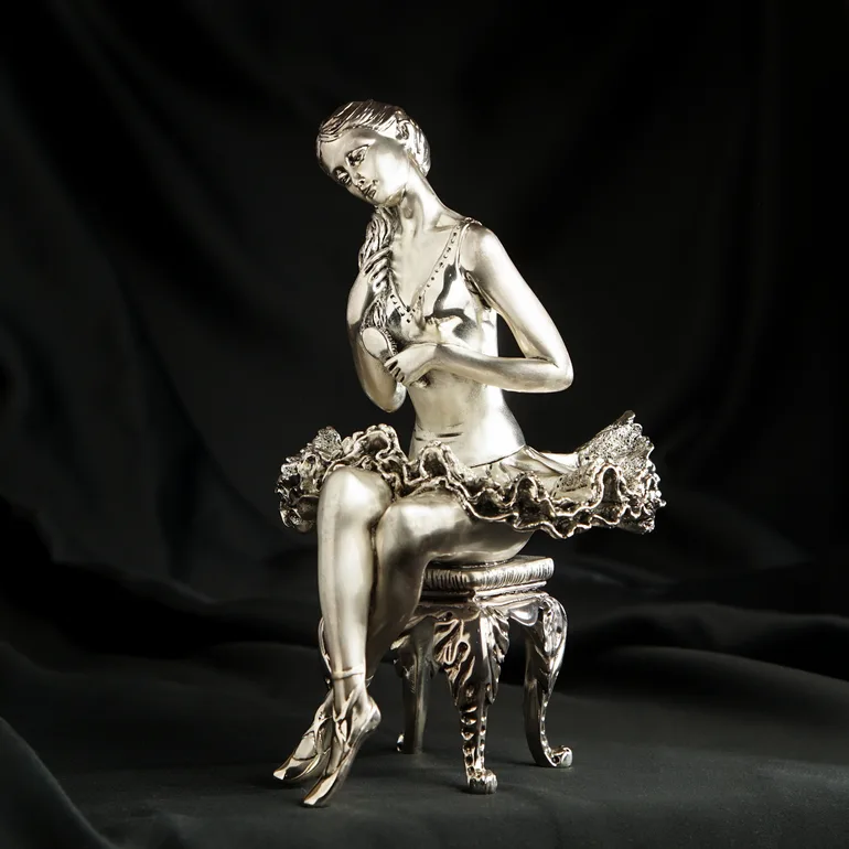 Посріблена статуетка Ballerina від Exetera Argenti