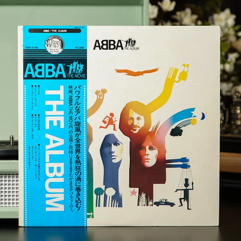 Вінілова платівка ABBA – The Album (японське видання, 1978)
