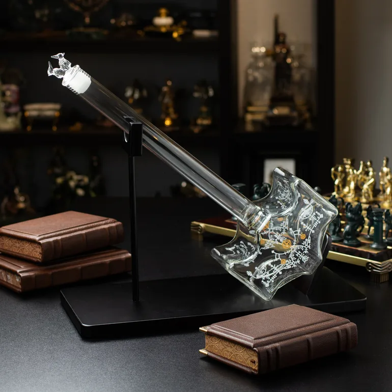 Декантер «Thor's Hammer» The Wine Savante з підставкою