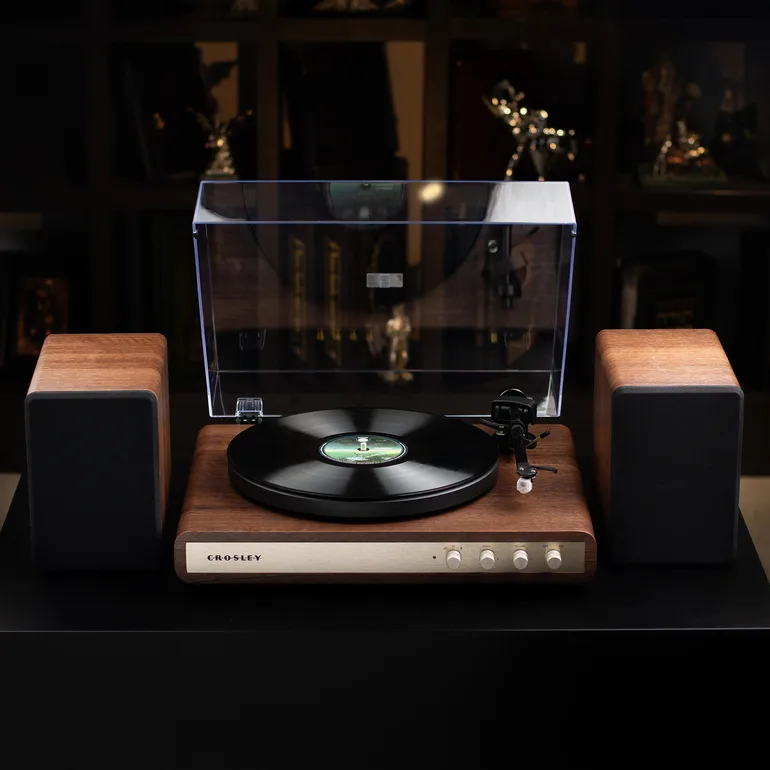 Вініловий програвач Crosley C65 Shelf System — огляд моделі