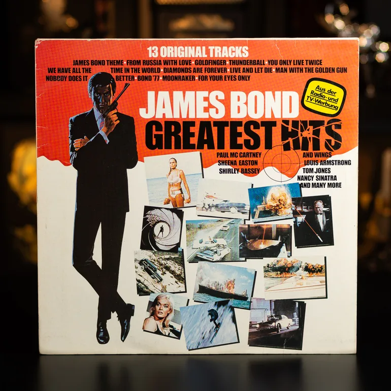 Виниловая пластинка James Bond Greatest Hits (1982)