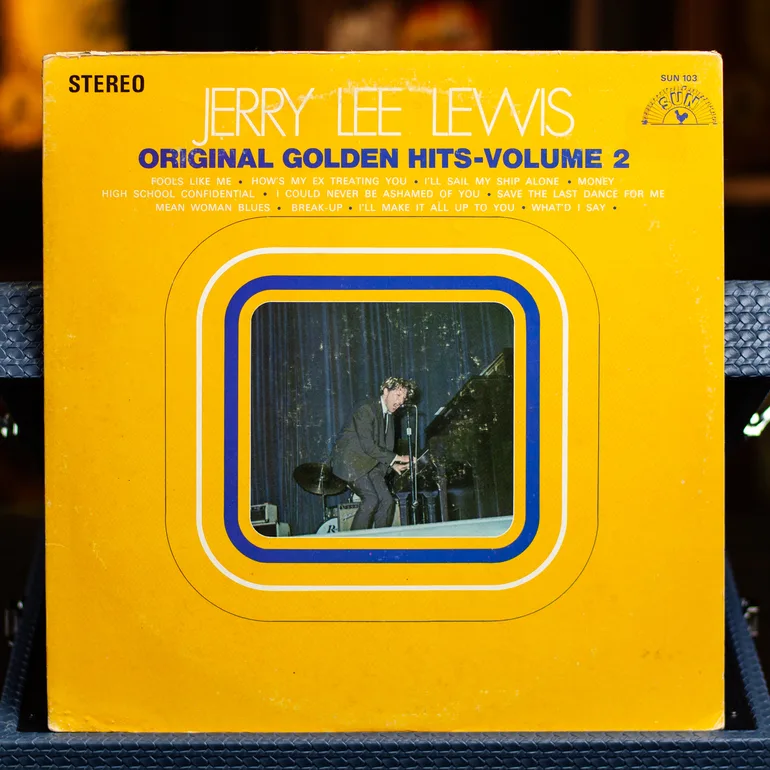 Вінтажна вінілова платівка Джеррі Лі Льюїса Original Golden Hits - Volume 2