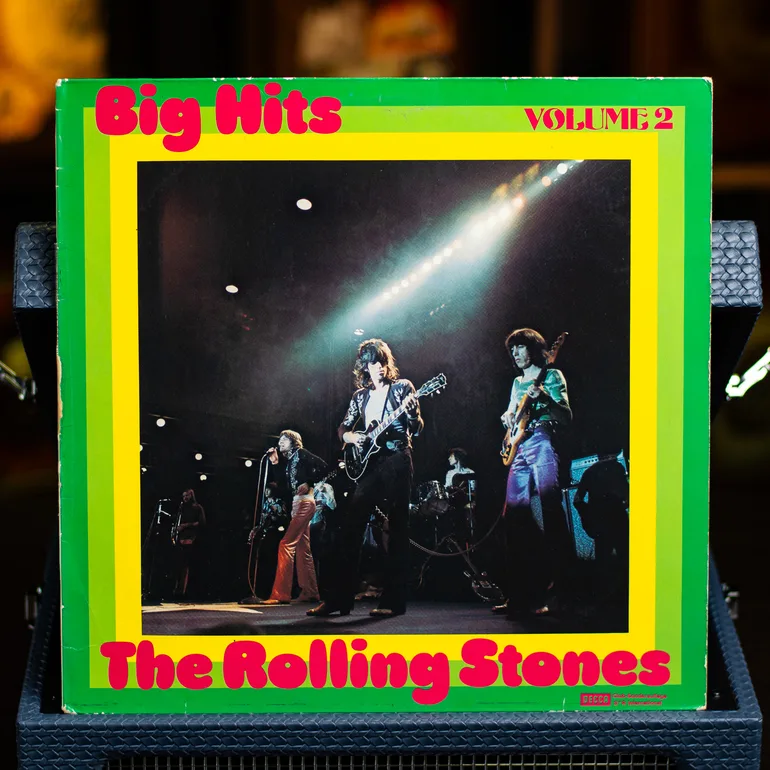 Вінтажна вінілова платівка The Rolling Stones – Big Hits Volume 2 (1975)