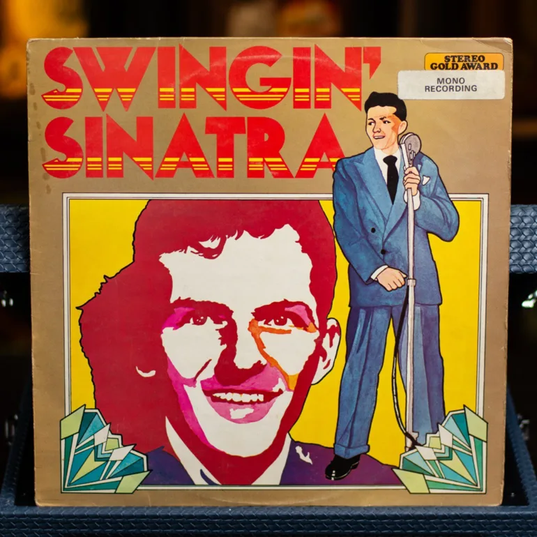 Вінтажна платівка Frank Sinatra — Swingin' Sinatra, першопрес Mono