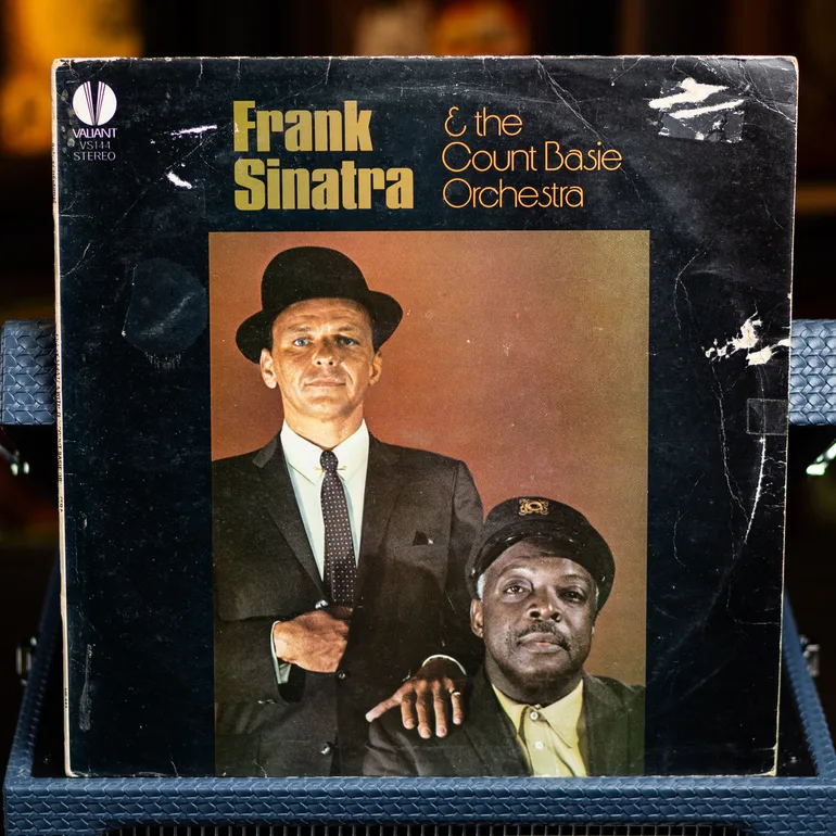 Вінтажна вінілова платівка Frank Sinatra & The Count Basie Orchestra (1970)