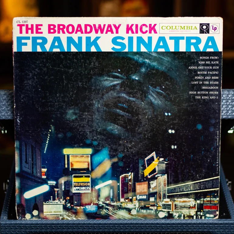 Виниловая пластинка Frank Sinatra – The Broadway Kick (1959)