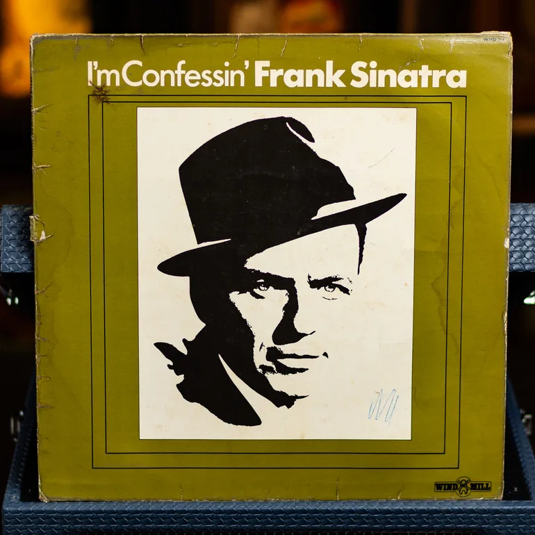 Винтажная виниловая пластинка Frank Sinatra — I'm Confessin' MONO Live (1974)