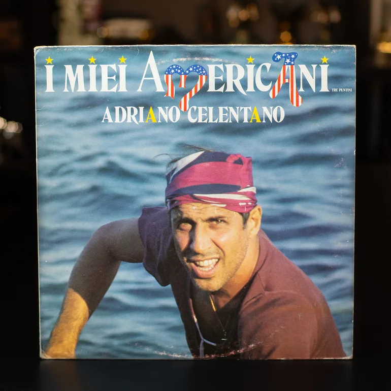 Вінтажна платівка Adriano Celentano – I Miei Americani (1984)