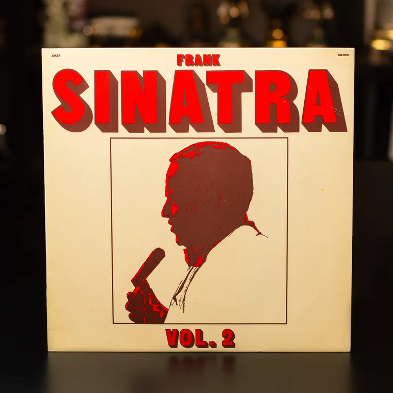 Винтажная виниловая пластинка Frank Sinatra Vol. 2 (1975) — джаз и блюз