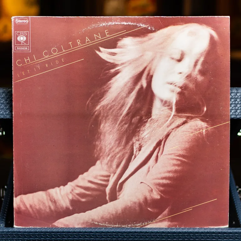 Винтажная виниловая пластинка Chi Coltrane – Let It Ride, 1973 год