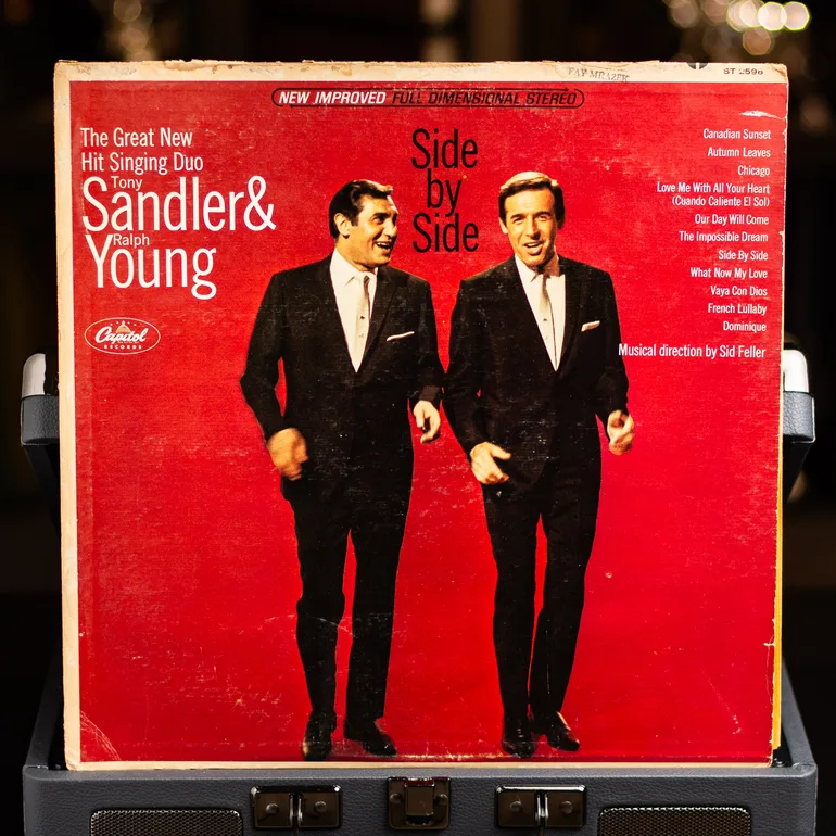 Вінтажна вінілова платівка Sandler And Young – Side By Side (1962)