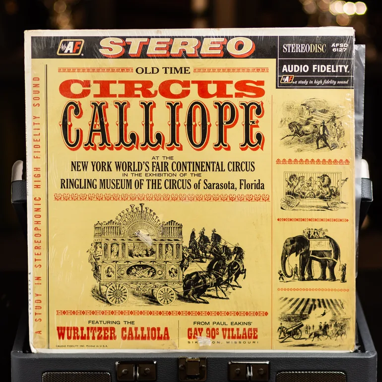 Вінтажна платівка Paul Eakins – Old Time Circus Calliope (1964)