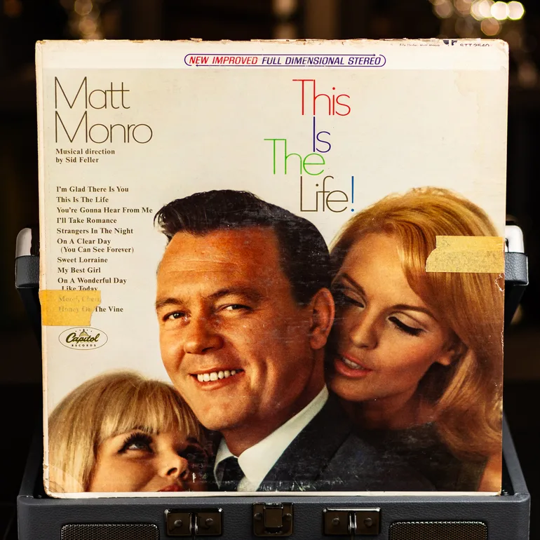 Вінтажна платівка Matt Monro – This Is The Life! (1966)