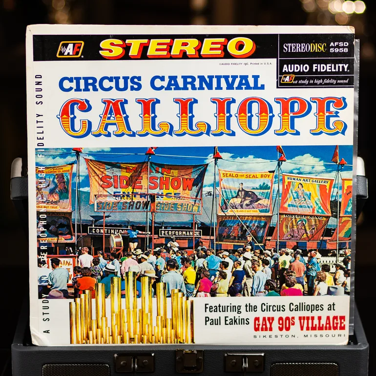 Paul Eakins — Circus Carnival Calliope: вінтажна платівка 1961 року