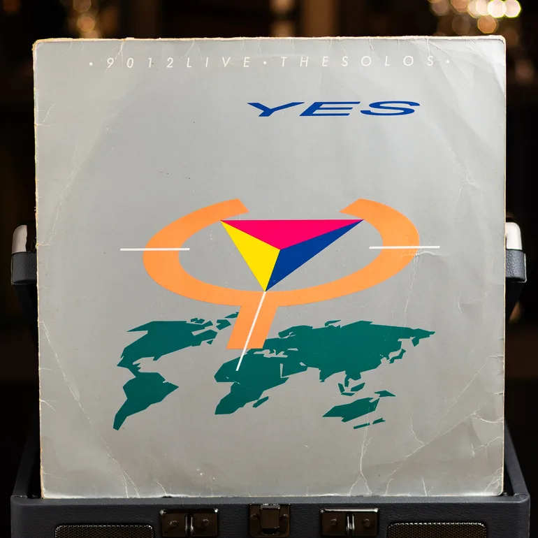 Вінтажна вінілова платівка Yes – 9012Live – The Solos (1985)