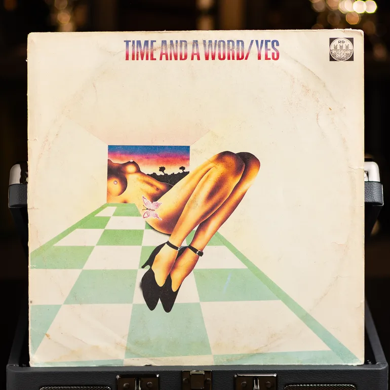 Вінтажна вінілова платівка Yes – Time And A Word
