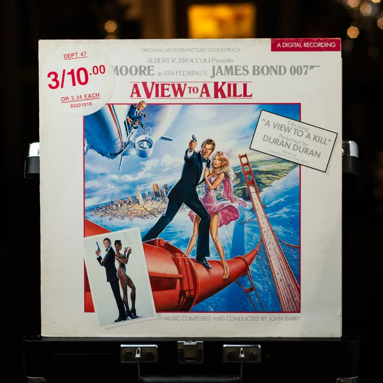 Саундтрек John Barry A View To A Kill на вініловій платівці