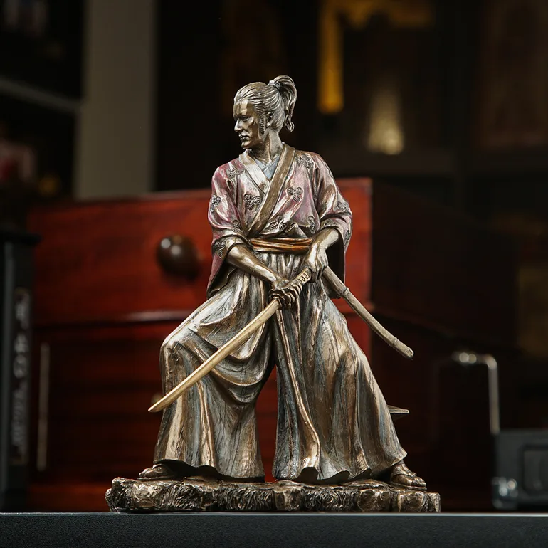 Бронзова скульптура «Samurai in battle» від ITALFAMA