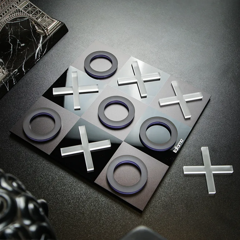 Гра "Tic-tac-toe" з оргскла від ITALFAMA