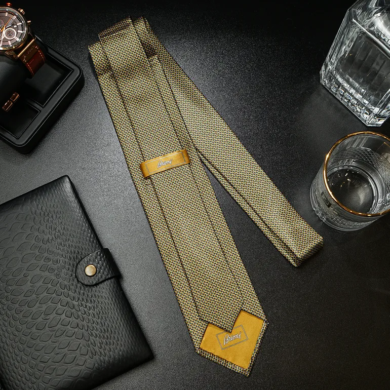 Краватка чоловіча Brioni The Sun, ручна робота