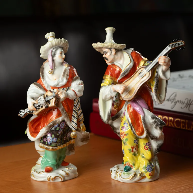 Фарфоровые статуэтки Meissen «Музыканты»: история и особенности коллекции