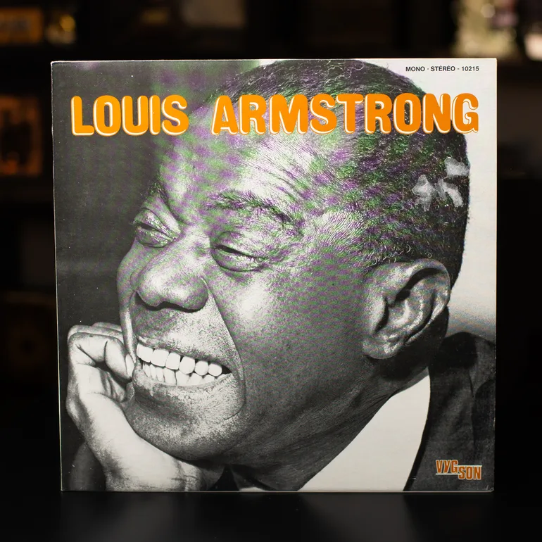 Вінтажна вінілова платівка Louis Armstrong 1970 року з класичним джазом