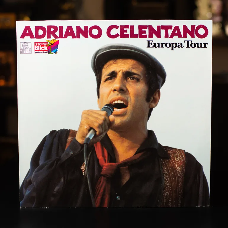 Вінтажний вініл Adriano Celentano – Europa Tour (1978)