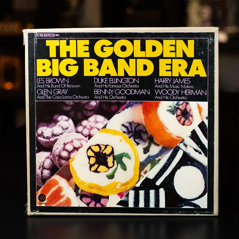 Виниловая пластинка The Golden Big Band Era — джаз 1980 года