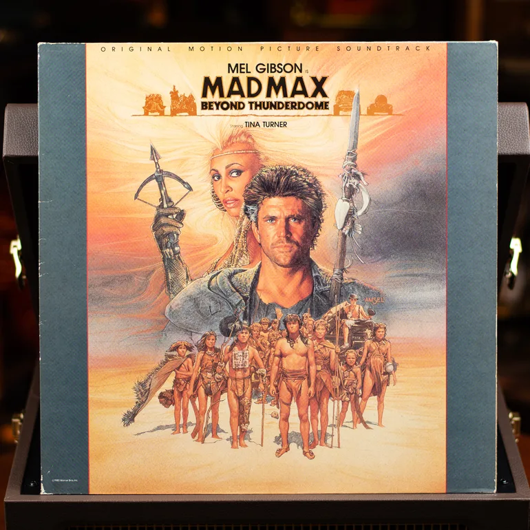 Саундтрек Mad Max Beyond Thunderdome — виниловая пластинка 1985 года
