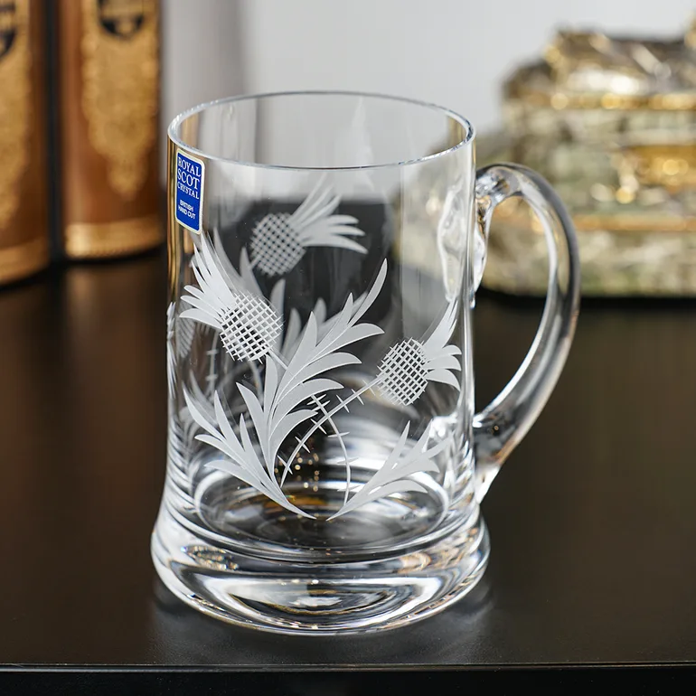 Кришталевий кухоль для пива Flower of Scotland Royal Buckingham
