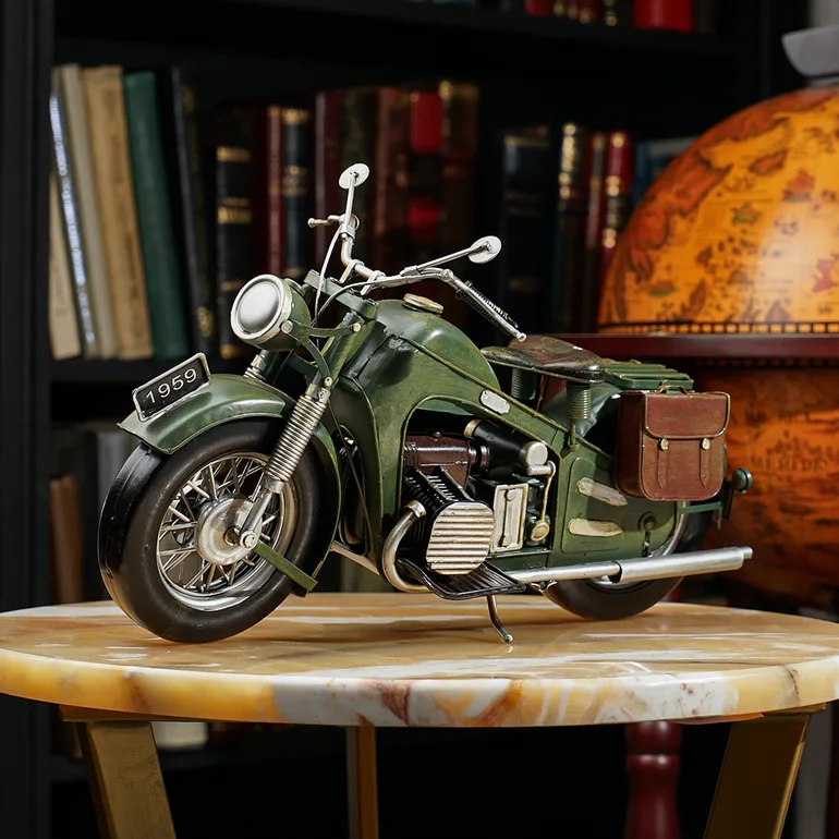 Металева модель мотоцикла BMW R12 1959 року — колекційна репліка від Nitsche