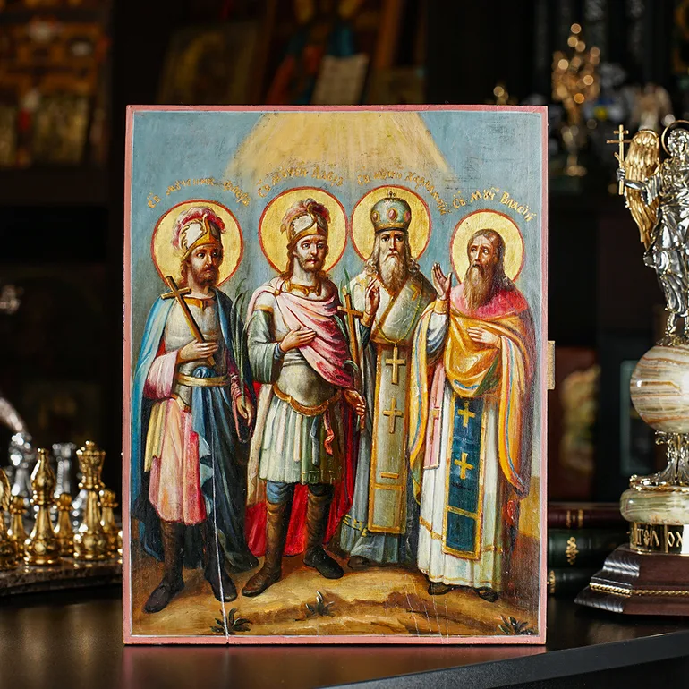 Ікона «Собор Святих Мучеників» другої половини XIX ст.