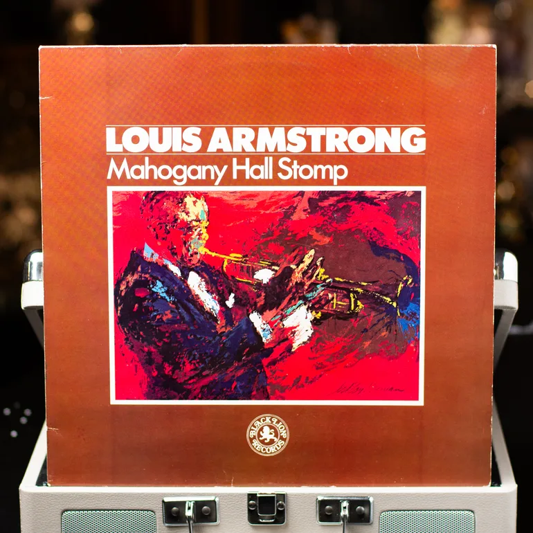 Вінтажна вінілова платівка Louis Armstrong – Mahogany Hall Stomp