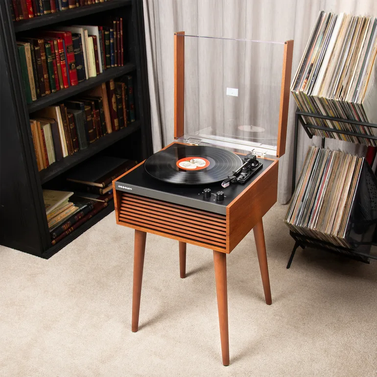 Виниловый проигрыватель Crosley Dean Record Player — Natural