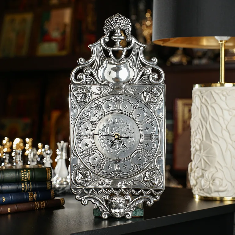 Олов'яний настінний годинник «Time for Traditions» Freitas & Dores
