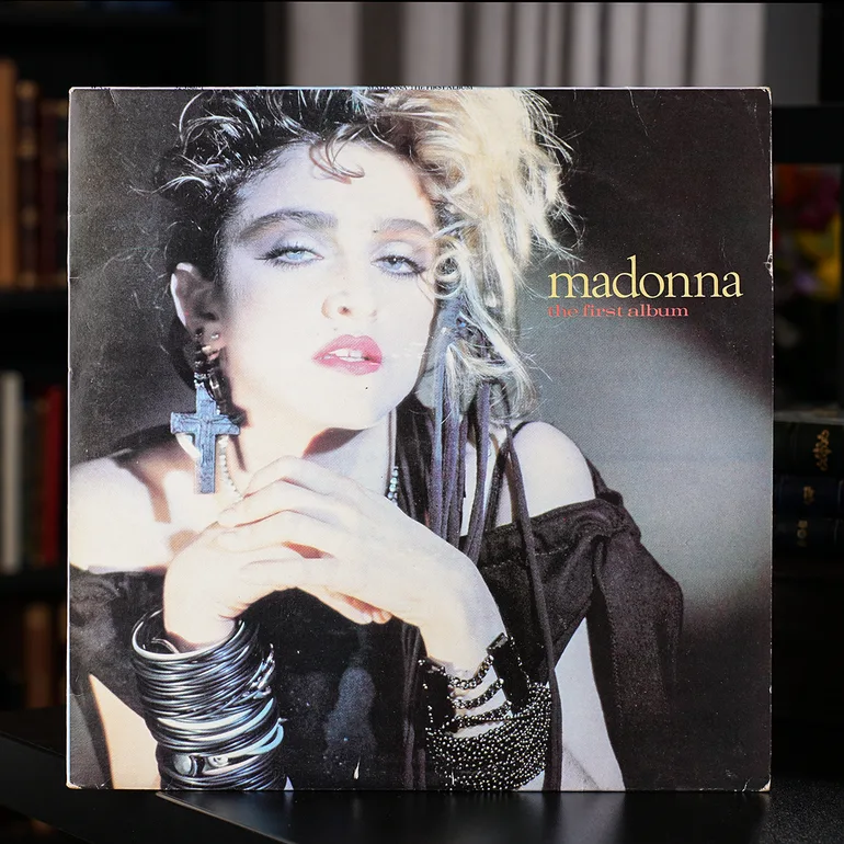 Вінтажна вінілова платівка Madonna – The First Album, 1985