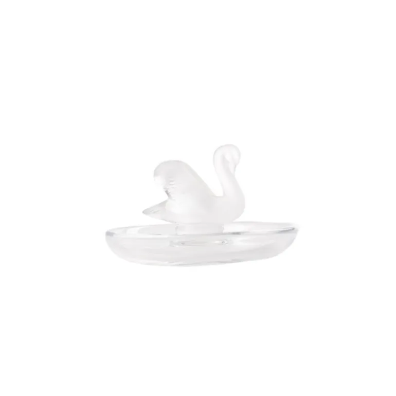 Кристальна підставка для прикрас «Mute Swan» від Lalique